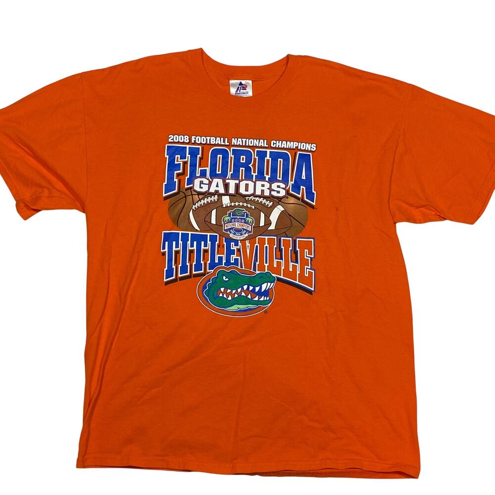 2008 Florida Gators Football National Champions T-Shirt Titleville Mens Shirt XL